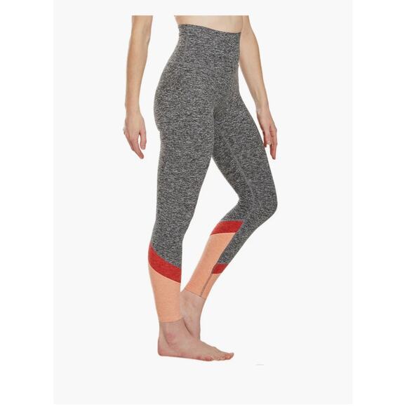 Beyond Yoga Pants - BEYOND YOGA Spacedye Color In High Waisted Colorblock Yoga Leggings // XS